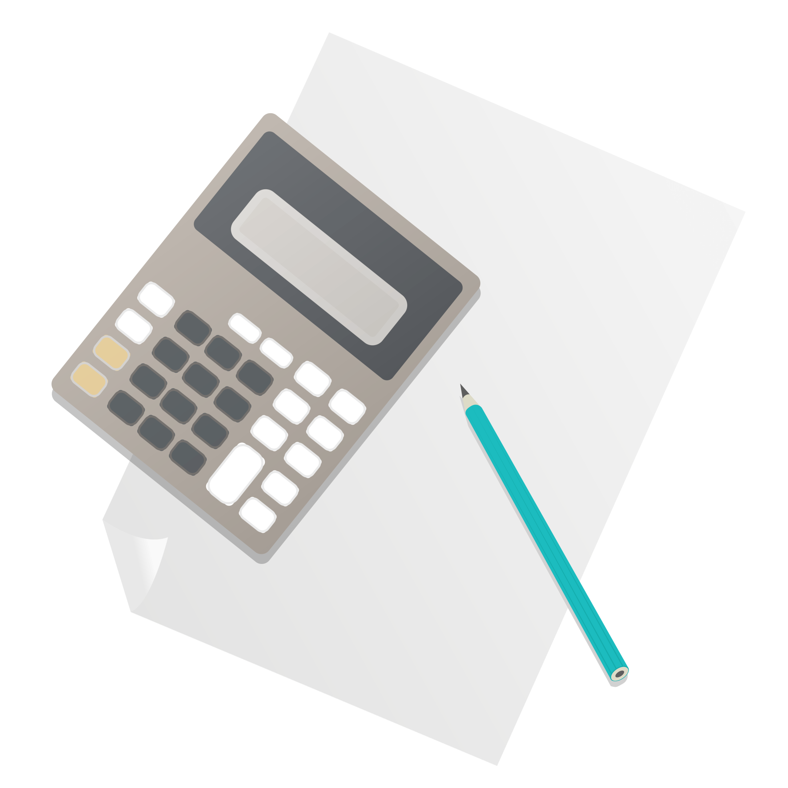 calculator and paper icon