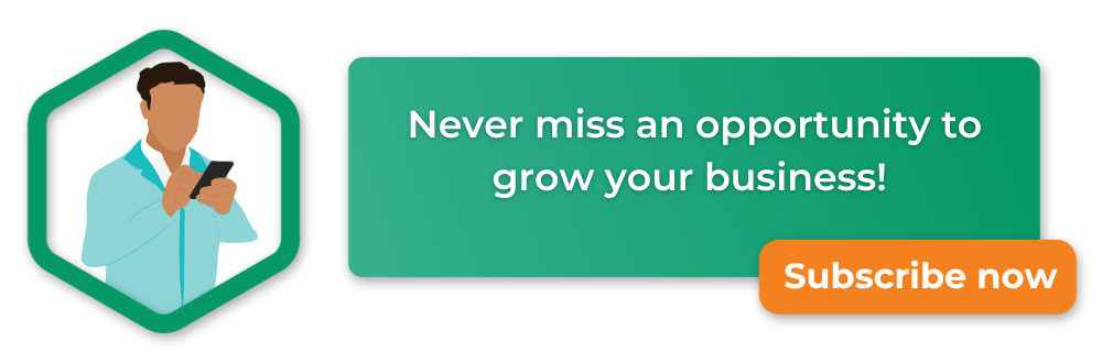 US newsletter subscription banner CTA