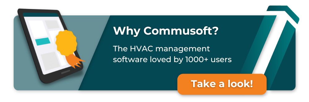 why commusoft hvac software banner cta
