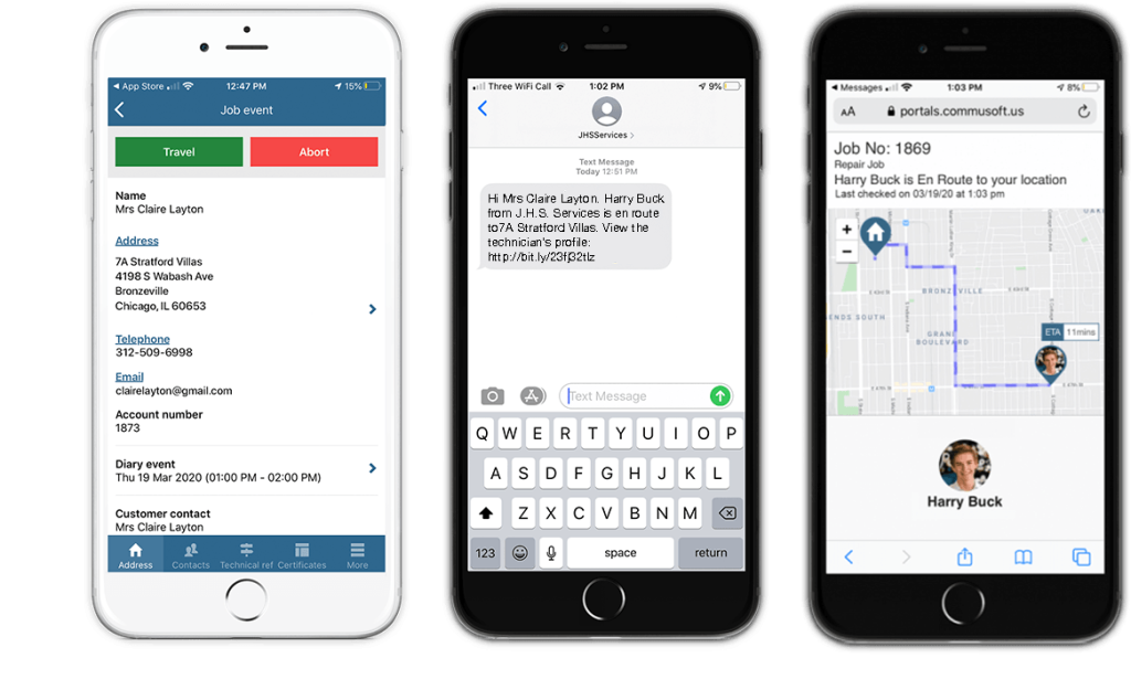 US real-time vehicle tracking map